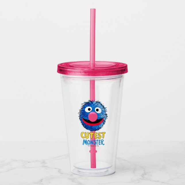 Monster i slutet av artikeln | Grover Take Away Mugg (Framsida)