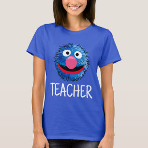 Monster i slutet av artikeln   Grover Teacher T Shirt