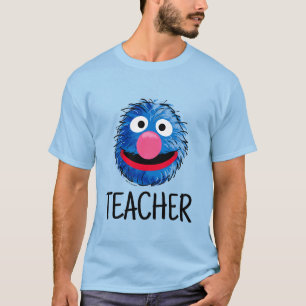 Monster i slutet av artikeln   Grover Teacher T Shirt