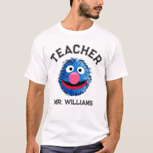 Monster i slutet av artikeln   Grover Teacher T Shirt