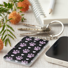 Mönster i Tass, Hund, Tass, Lilac Tass, Hearts