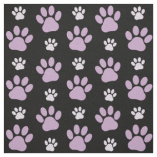 Mönster i Tass, Lilac Tass, Hund, Tass, Tass avtry Tyg