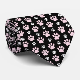 Mönster i Tass, Rosa Tass, Hund, Tass, animaliska  Slips