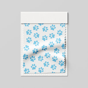 Mönster i Tassar, Hund, Tassar, Baby blue Tassar Tyg