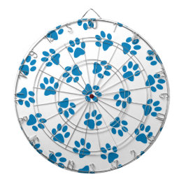 Mönster i Tassar, Hund, Tassar, Blå Tassar Darttavla