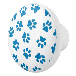 Mönster i Tassar, Hund, Tassar, Blå Tassar Knopp