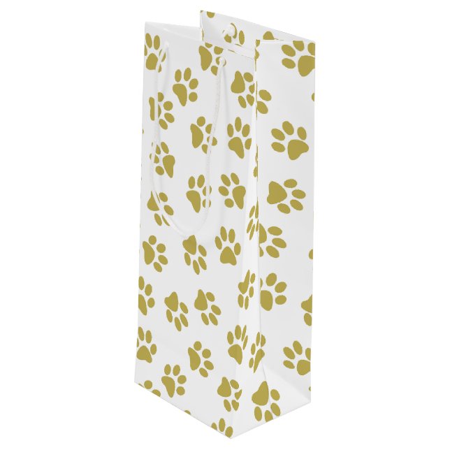 Mönster i Tassar, Hund, Tassar, Gyllene Tassar (Baksidan Vinklad)