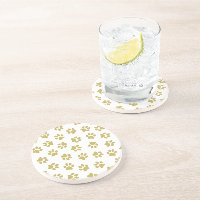 Mönster i Tassar, Hund, Tassar, Gyllene Tassar Underlägg (Sidan)