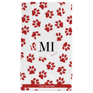 Mönster i Tassar, Hund, Tassar, Katt Tassar, Röda 