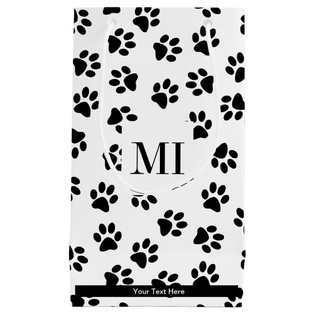 Mönster i Tassar, Hund, Tassar, Katt Tassar, Svart (Framsidan)