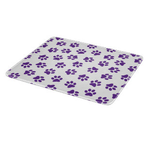 Mönster i Tassar, Hund, Tassar, Lila Tassar