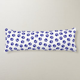 Mönster i Tassar, Hund, Tassar, marinblått Tassar Kroppskudde