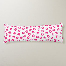 Mönster i Tassar, Hund, Tassar, Rosa Tassar Kroppskudde