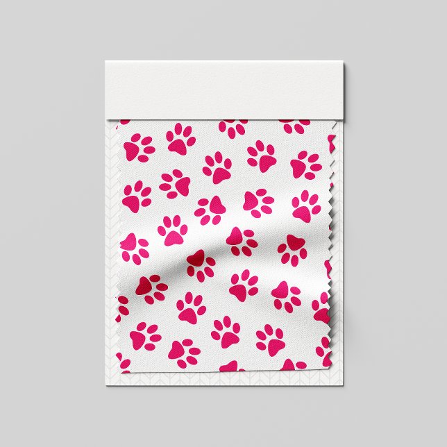 Mönster i Tassar, Hund, Tassar, Rosa Tassar Tyg (Skapare uppladdad)