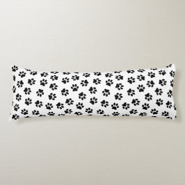 Mönster i Tassar, Hund, Tassar, Svart Tassar Kroppskudde