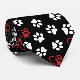 Mönster i Tassar, Vita Tassar, Röda Tassar, Hjärte Slips