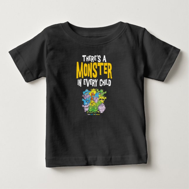 Monster i varje Baby! T-shirt (Framsida)