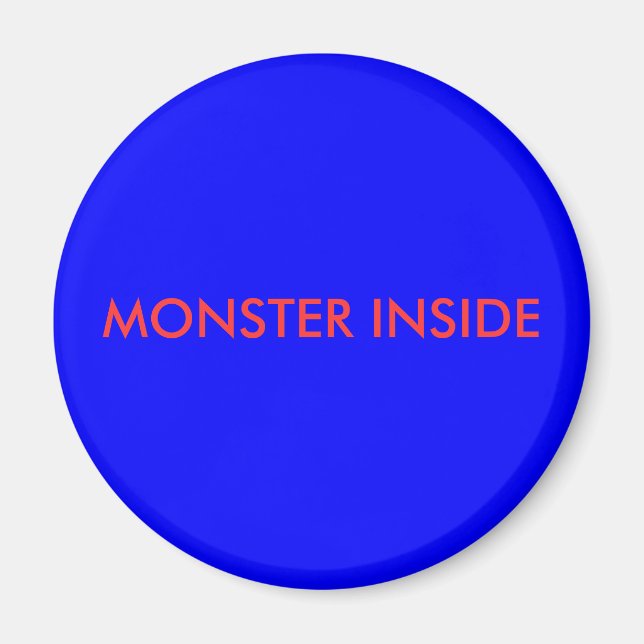 MONSTER INSIDE MAGNET (Framsidan)