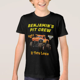 Monster Jam - El Toro Loco Födelsedags Pit Crew T Shirt