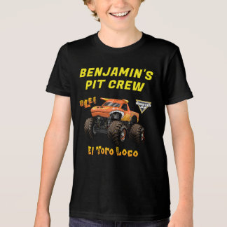Monster Jam - El Toro Loco Födelsedags Pit Crew T Shirt
