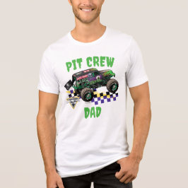 Monster Jam Grave Digger Pit Crew Pappa T Shirt