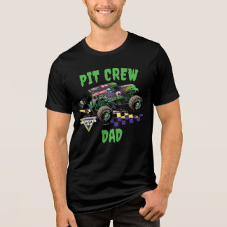 Monster Jam Grave Digger Pit Crew Pappa T Shirt