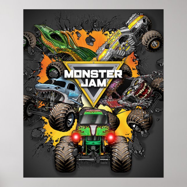 Monster Jam-gruppen Poster (Framsidan)