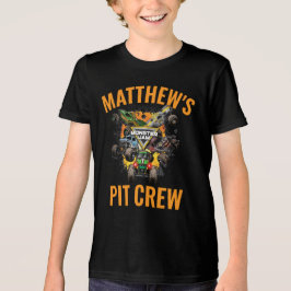 Monster Jam-lastbils Pit Crew T Shirt