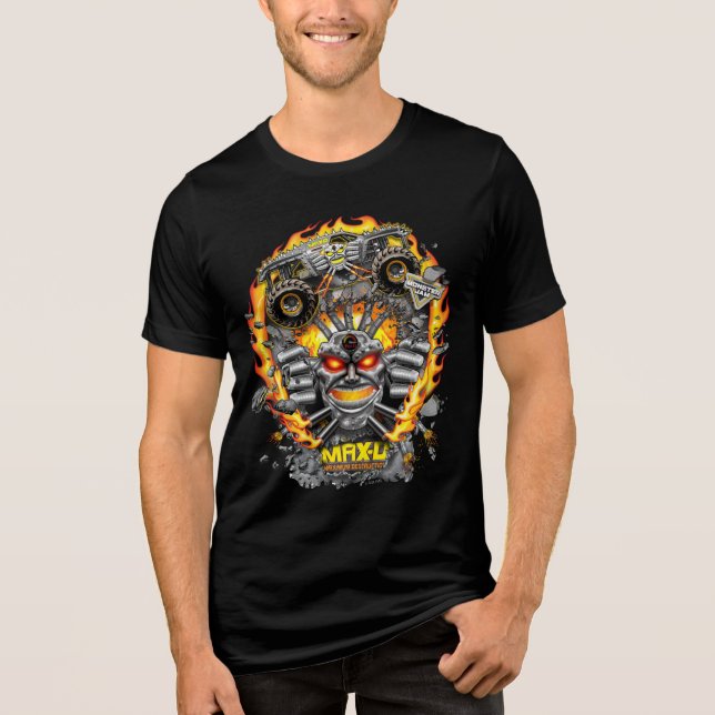 Monster Jam Max-D T Shirt (Framsida)