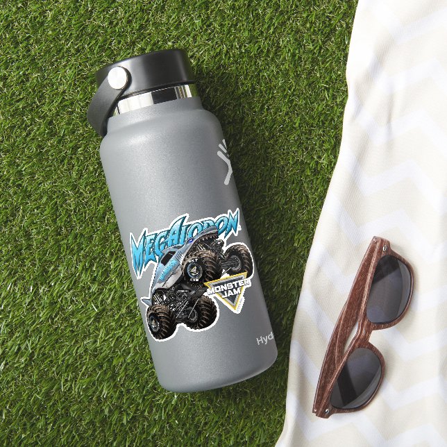 Monster Jam Megalodon Klistermärken (HydroFlask Insitu)