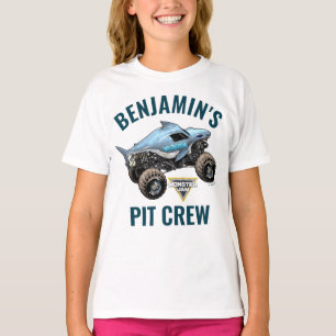 Monster Jam Megalodon Pit Crew Födelsedag T Shirt