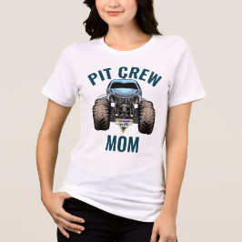 Monster Jam Megalodon Pit Crew Mamma Födelsedag T Shirt