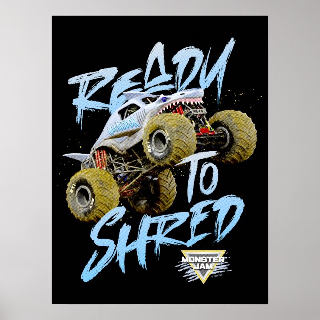 Monster Jam Megalodon Poster (Framsidan)