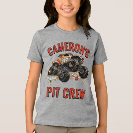 Monster Jam - Monster Mutt Födelsedags Pit Crew T Shirt