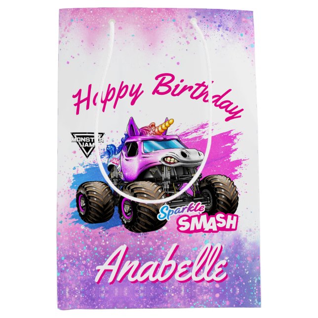 Monster Jam - Sparkle Smash Födelsedag (Framsidan)