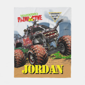 Monster Jam Zombie - Personlig Fleecefilt