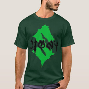 MONSTER JIMNY GRÖNT BLACK T SHIRT