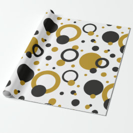 Mönster-juldesign presentpapper