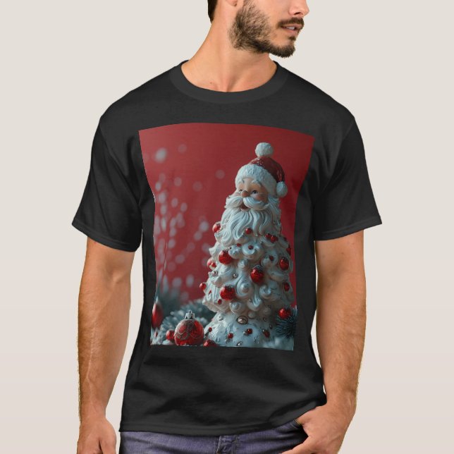 Mönster-jultomten Noel Jultomten Concept Design T Shirt (Framsida)