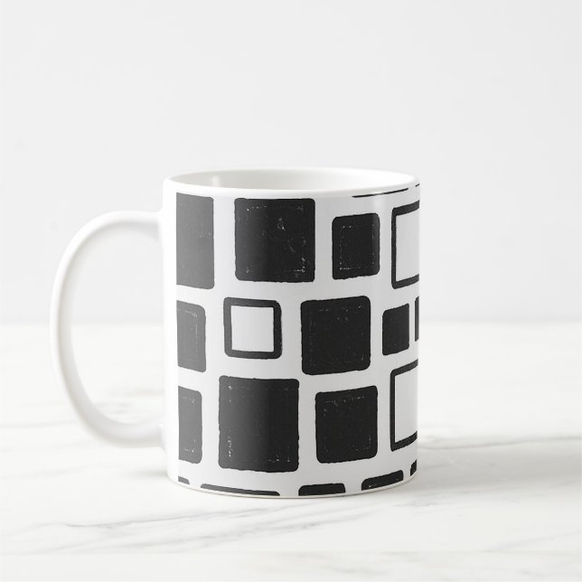 mönster kaffemugg (Vänster)