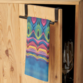 Mönster-kammar från Unicorn 2 Kökshandduk