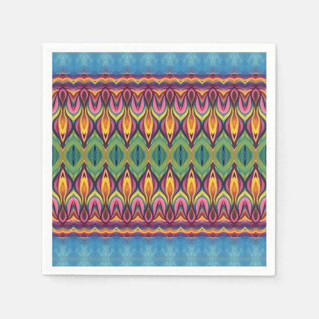 Mönster-kammar från Unicorn 2 Pappersservett (Framsidan)