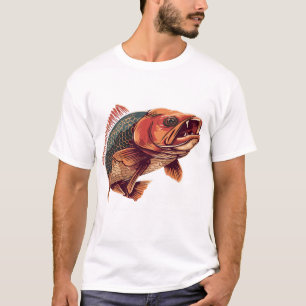 Monster Karpfiske Present För Anglare T Shirt