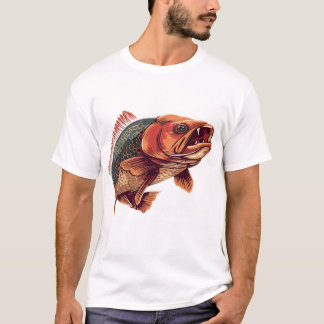 Monster Karpfiske Present För Anglare T Shirt