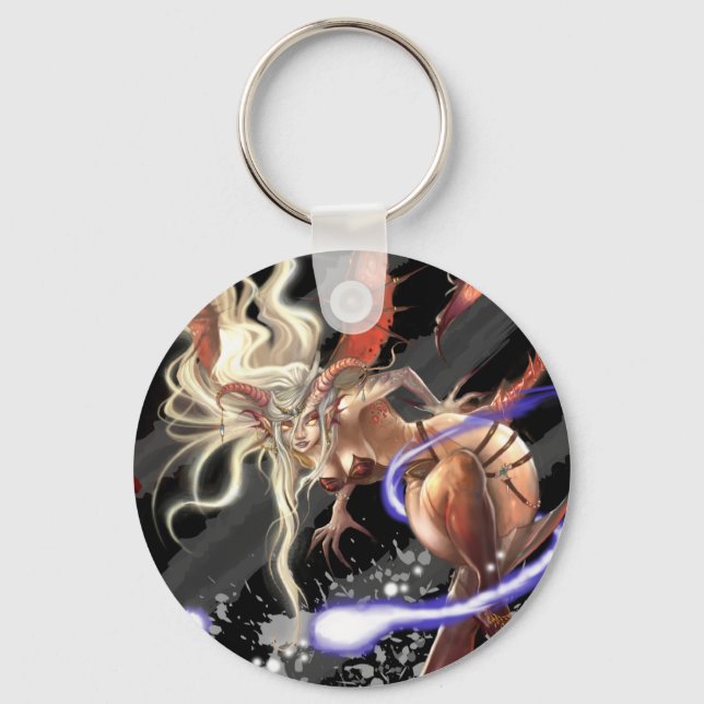 Monster Keychain - Succubus Seduction Nyckelring (Framsida)