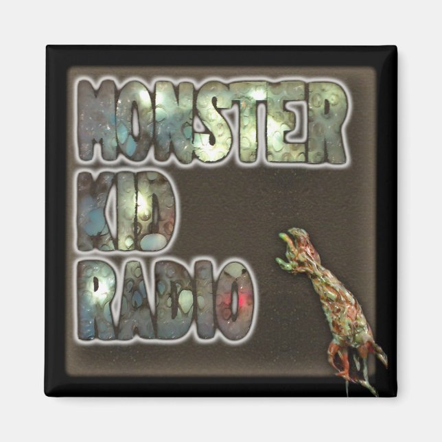 Monster Kid Radio Sign Magnet (Framsidan)