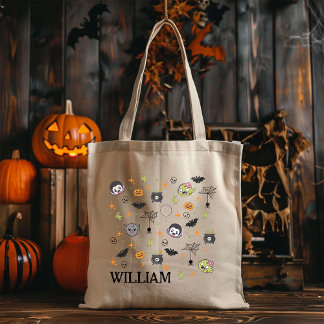 Monster Kids Trick-or-Treat Tote Bag Tygkasse