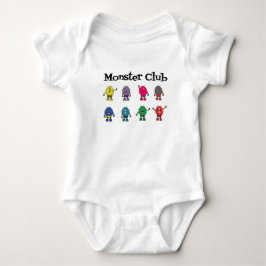 Monster Klubb Baby, organ kostym T Shirt