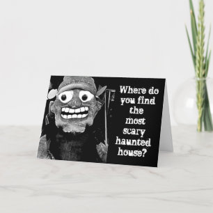 MONSTER KOMIKER FOR HALLOWEEN HELGKORT