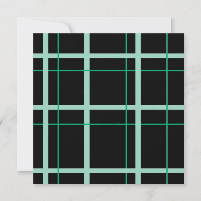 Mönster-kort med coola stripe (Framsida)